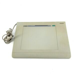 Vintage Wacom Digitizer II UD-0608-A Graphics Drawing Tablet ADB Gray Retro Tech